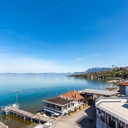 Hotel De La Plage Амфион-ле-Бен Экстерьер фото